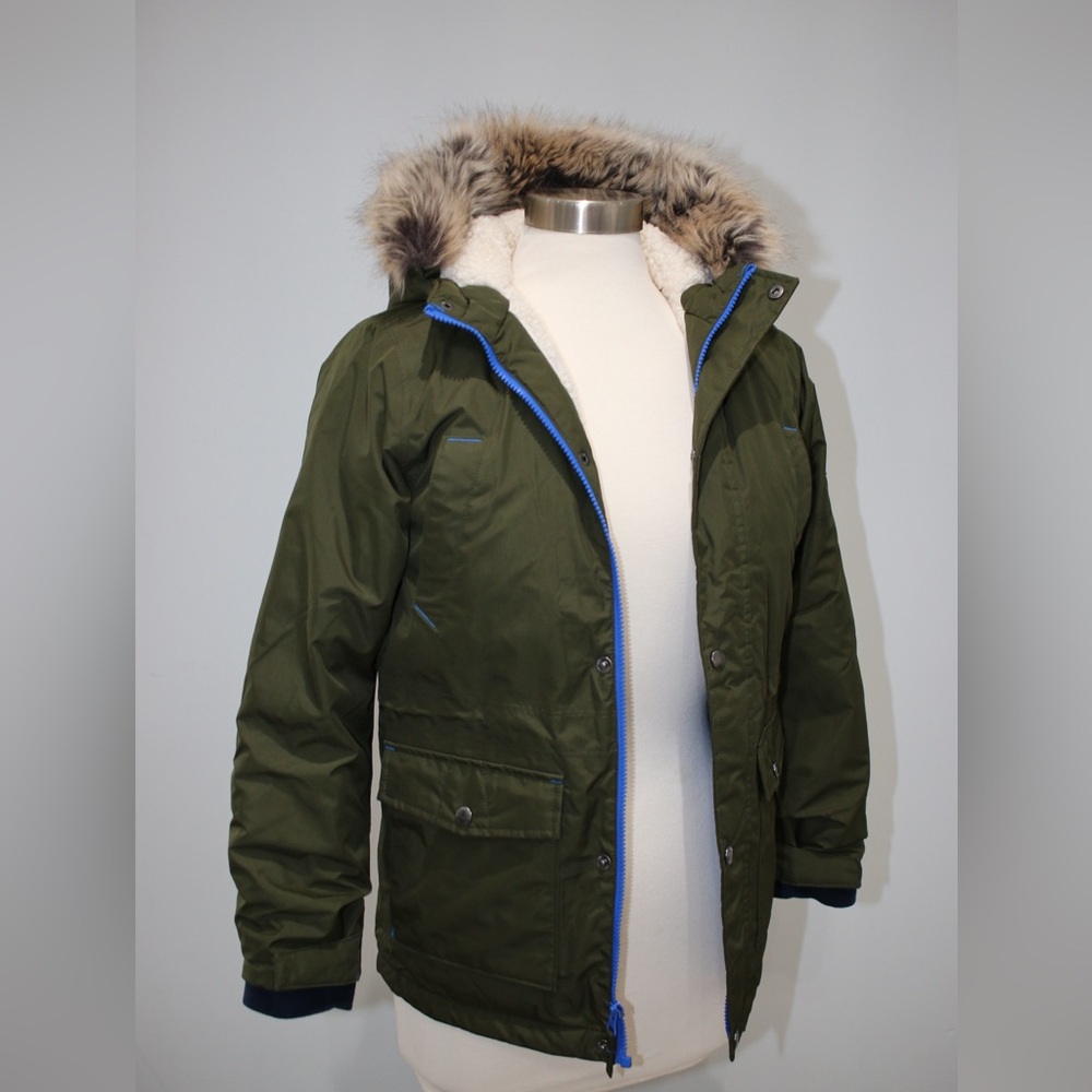 Kids Lands' End Sherpa Jacket sz 10-12
